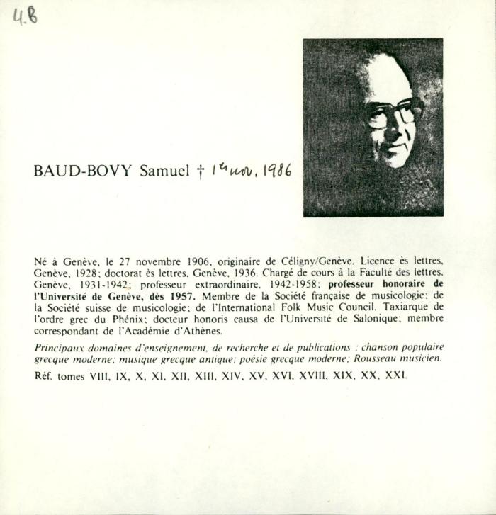 Baud-Bovy, Samuel